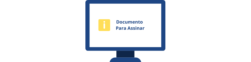 Inserir o documento no portal em um arquivo PDF.